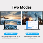 Type-C to DP Adapter Gray Metal Type