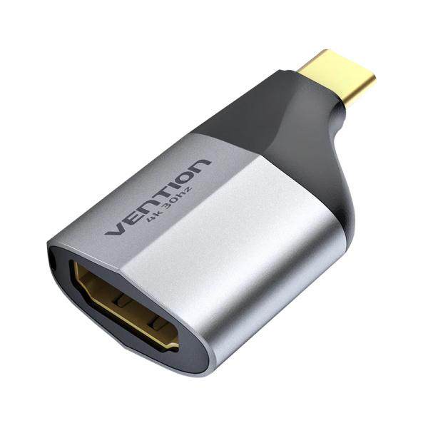 Type-C to HDMI Adapter Gray Aluminum Alloy Type