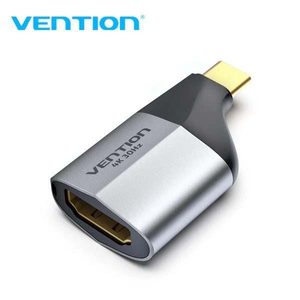 Type-C to HDMI Adapter Gray Aluminum Alloy Type