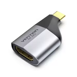 Type-C to HDMI Adapter Gray Aluminum Alloy Type