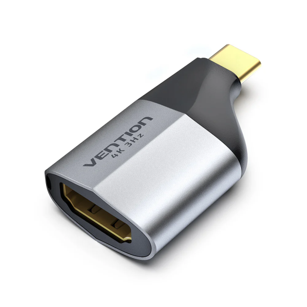 Type-C to HDMI Adapter Gray Aluminum Alloy Type