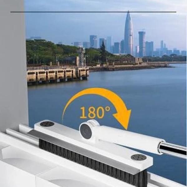 FLOOR CLEANING BRUSH + WIPER 2IN 1