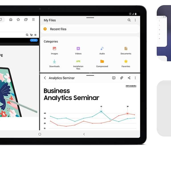Samsung Galaxy Tab S7+ 12.4-Inch Android Tablet
