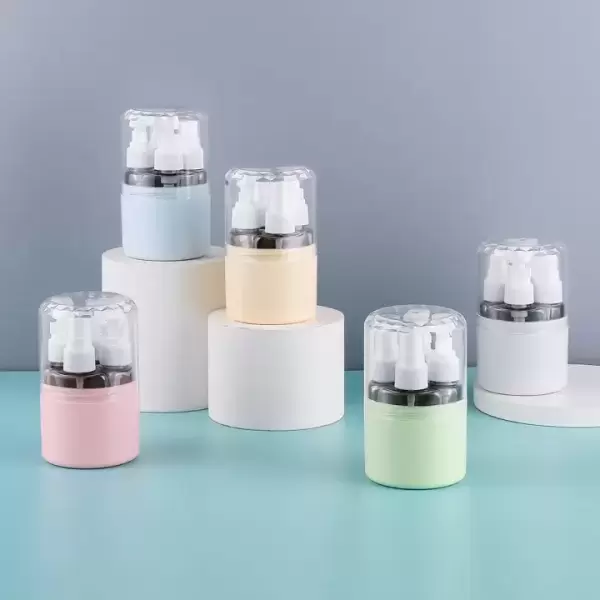 4 IN 1  TRAVEL BOTTLE SET ASSORTED COLOR