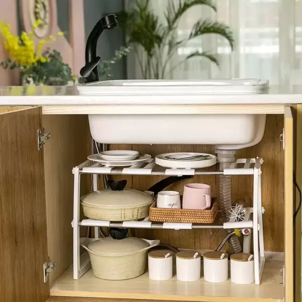 EXPANDABLE UNDERSINK RACK