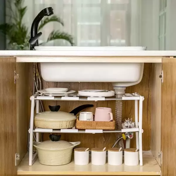 EXPANDABLE UNDERSINK RACK