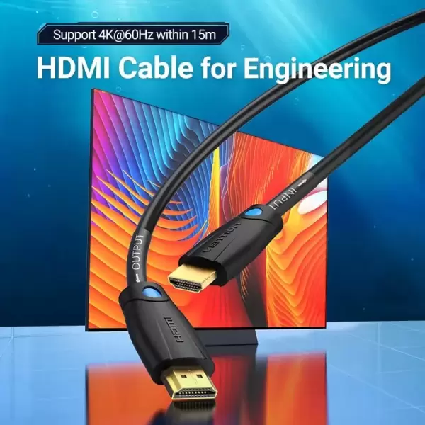 Vention HDMI Cable 10M Black for Engineering