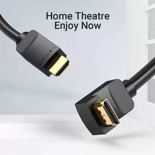 Vention HDMI Right Angle  Cable 270 Degree 2M Black