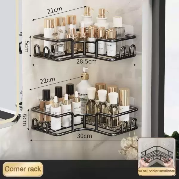 BATHROOM CORNER SHOWER RACK 4pcs set