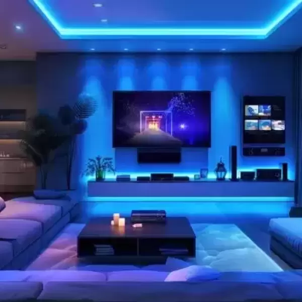 FLEXIBLE HOME ATMOSPHERE LIGHT BLUE