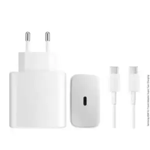 Samsung 45W PD Adapter with USB-C to USB-C Cable (5A) 1M