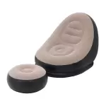 INFLATABLE SOFA GREY 110X110X85CM