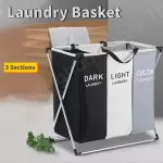 FOLDABLE LAUNDRY BASKET3 BAG