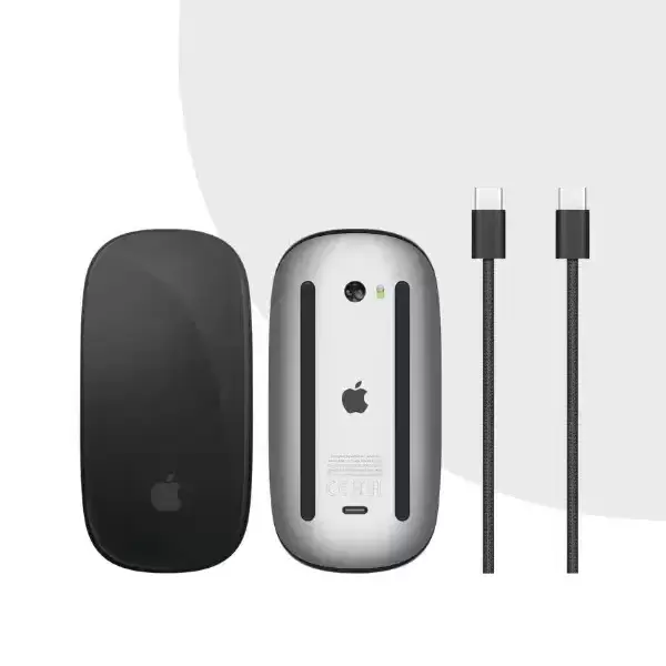 APPLE MAGIC MOUSE BLACK   (USB -C) MULTI TOUCH SURFACE