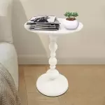 ROUND COFFEE TABLE WHITE