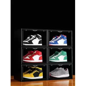 SHOES ORGANIZER RANDOM COLORS 6PCS