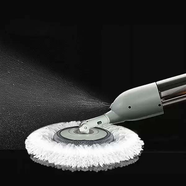 FLOOR DUST SPRAY MOP (WHITE)