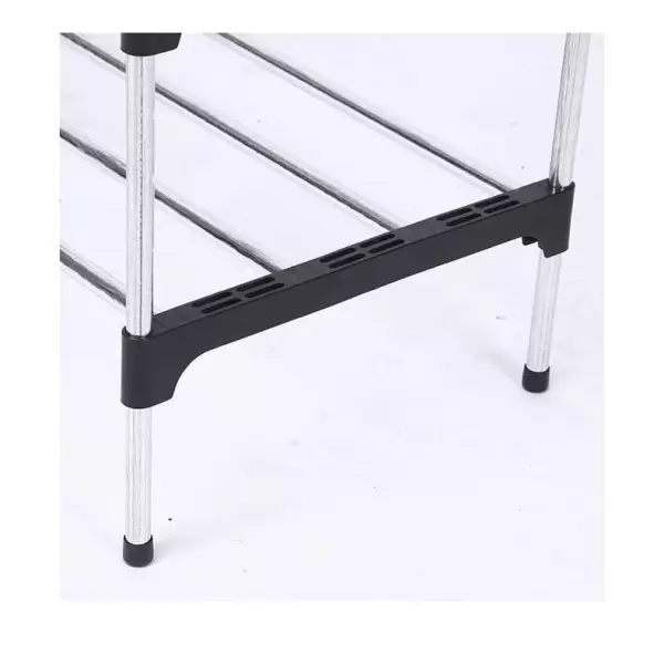 5 TIER STEEL SHOE RACK WITH HANDLE