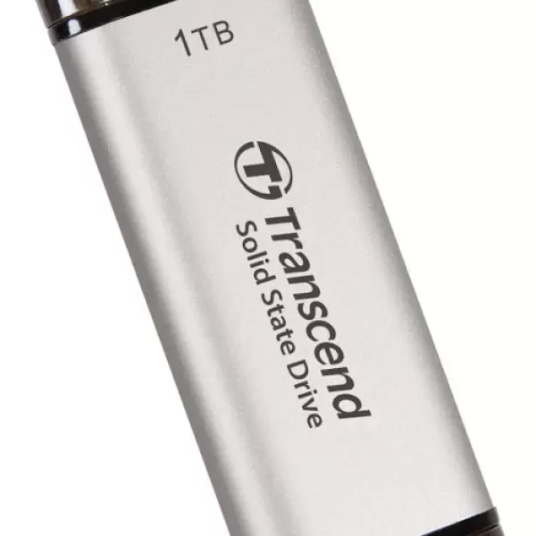 TRANSCEND 1TB EXTERNAL SSD TYPE C/A TS1TESD310S SILVER