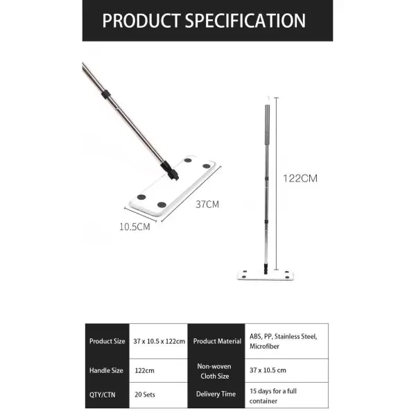 FLAT MOP  DRY &WET DUAL USE