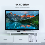 Vention 1 In 2 Out HDMI Splitter 4K@30Hz Gold Aluminum Alloy Type - 3