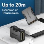 Vention HDMI Female to Female Coupler Adapter Black - 2