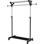 CLOTH RACK WITH TOP SHELVES - 2