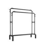 DOUBLE POLE METAL CLOTH HANGER - 1