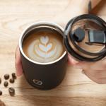 MINI COFFEE MUG 250 ML BLACK - 1