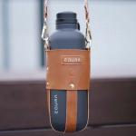 PORTABLE THERMOS  BOTTLE 650 ML MATE BLACK - 2