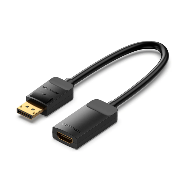 Vention DP to HDMI 4K@60Hz Converter 0.15M Black