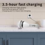 7 IN 1 ELECTRIC SCRUBBER (BLACK & WHITE) - 2