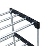 6 TIER STEEL SHOE RACK WITH HANDLE - 2